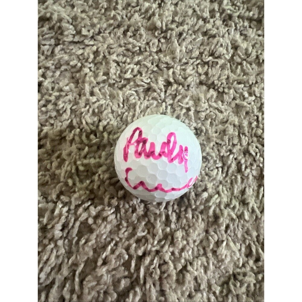 Paula Creamer Signature LPGA Autograph Golf Ball Wilson Staff